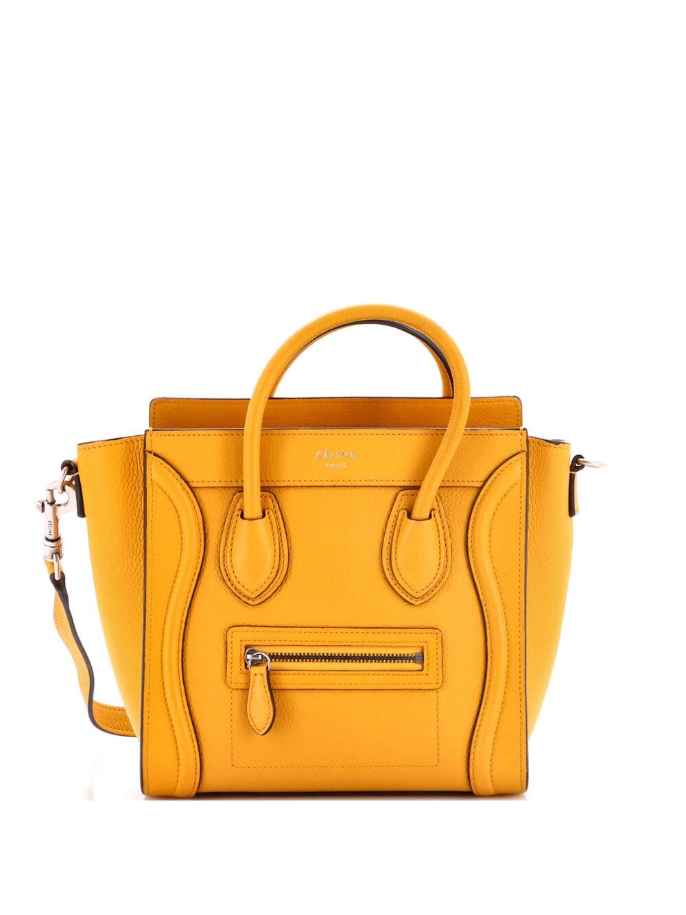 Celine Luggage Bag Grainy Leather Nano #372805C20B